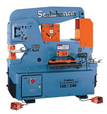 150/240 TON SCOTCHMAN ... IRONWORKER - DUAL OPERATOR